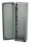 FIBOX ALN 082506 COMPLETE UP Metal Enclosure, Unpainted, Multipurpose, Aluminium, 81 mm, 252 mm, 57 mm, IP66, IP67, IP68