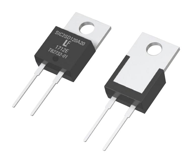 LITTELFUSE LSIC2SD120A20A Silicon Carbide Schottky Diode, Single, 1.2 kV, 55 A, 125 nC, TO-220
