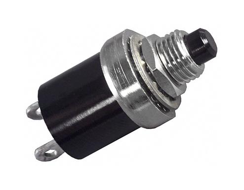 ALCOSWITCH - TE CONNECTIVITY MSP103C004 Pushbutton Switch, MSP3, 6.4 mm, SPST-NO, Momentary, Round, Black