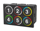 EAO K09-01.000005 Keypad, In-Cabin, CANOpen, 09 Series, 2 x 3