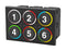 EAO K09-01.000007 Keypad, In-Cabin, J1939, 09 Series, 2 x 3