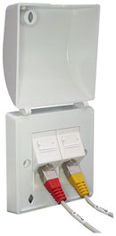 TUK KPJ2NT Faceplate, Faceplate, TUK Cat5e, Cat6, Cat6a & RJ45 Modular Connectors, 2 GTIN UPC EAN: 5055386502605