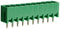 Camdenboss CTBP93VD/10 CTBP93VD/10 Terminal Block Closed Ended Header 3.5 mm 10 Ways Through Hole Vertical