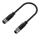 Multicomp PRO MP011276 MP011276 Sensor Cable D Coded M12 Receptacle Plug 4 Positions 1 m 3.3 ft