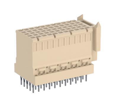 Erni - TE Connectivity 114025-E 114025-E Connector Ermet Series 55 Contacts 2 mm Receptacle Press Fit 5 Rows New