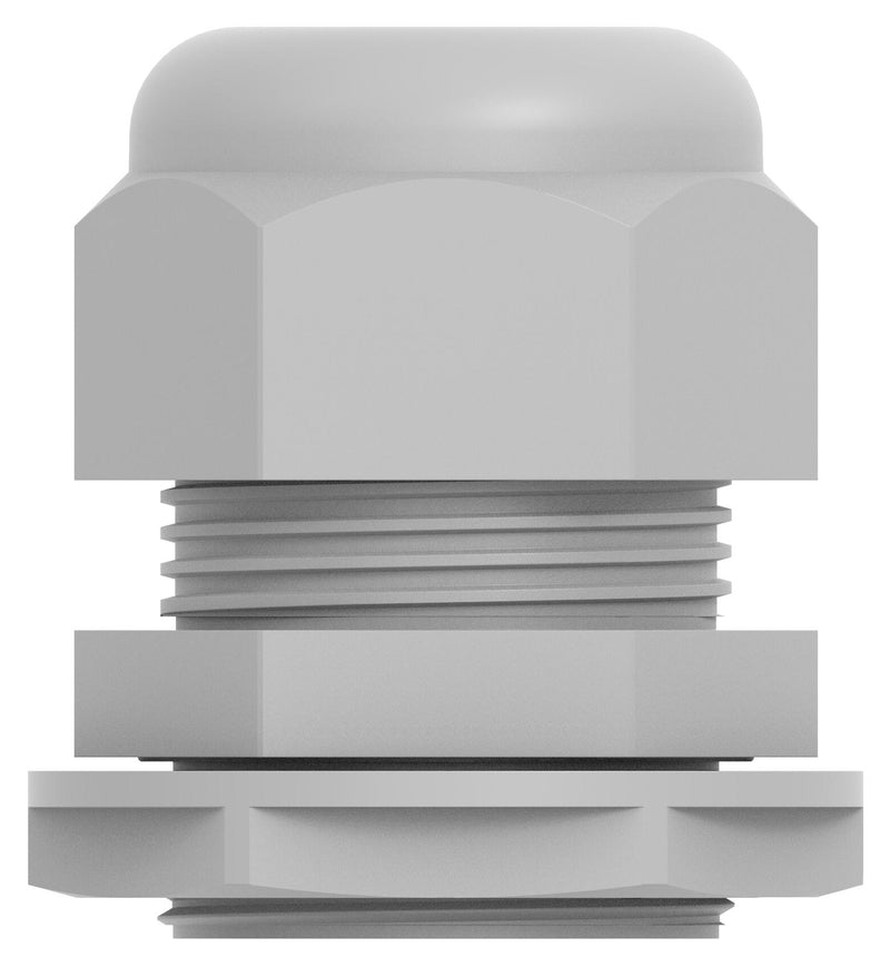 ENTRELEC - TE CONNECTIVITY 1SNG626091R0000 Cable Gland, M32 x 1.5, 15 mm, 21 mm, Nylon 6 (Polyamide 6), Light Grey