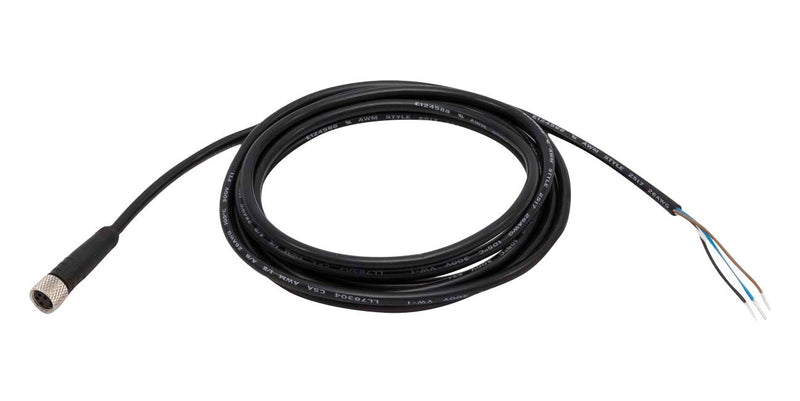 BANNER ENGINEERING BC-M8F4-24-0.5 SENSOR CORD, 4P M8 RCPT-FREE END, 19.6"