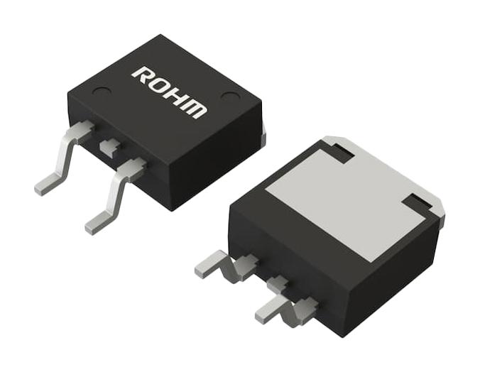 ROHM YQ60NL10CDFHTL Schottky Rectifier, 100 V, 60 A, Dual Common Cathode, TO-263L, 3 Pins, 770 mV