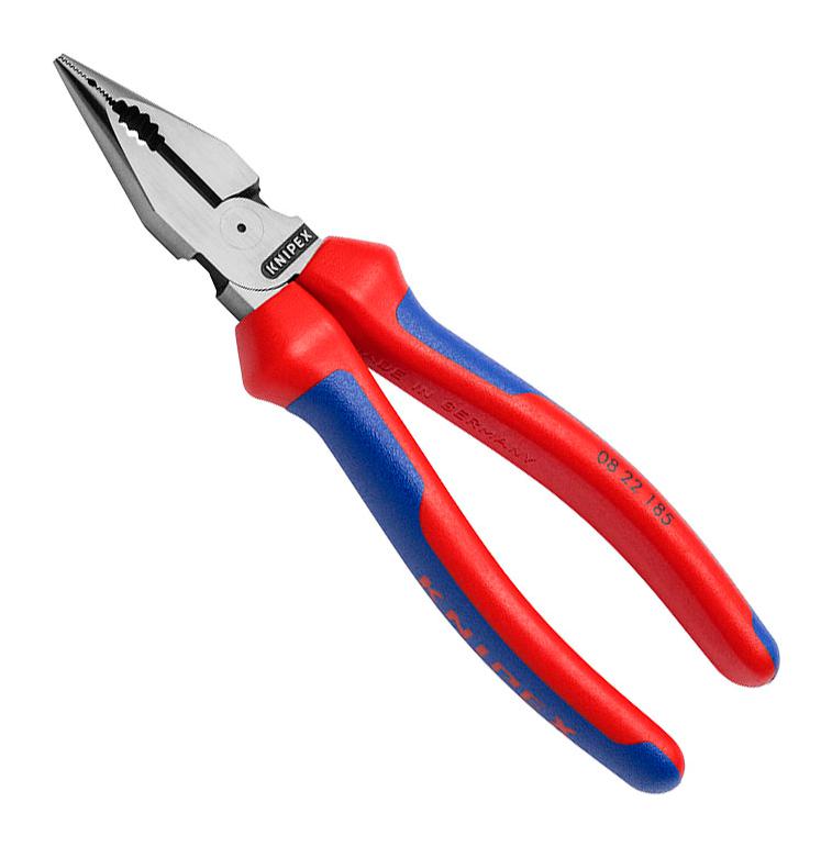 Knipex 08 22 185 08 185 Combination Plier Needle Nose 185mm Overall Length New
