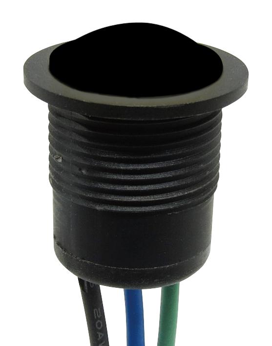 MULTICOMP PRO MPMD16-P2102Z-L001 Industrial Pushbutton Switch, MP Pushbutton Switches Round-Domed, 16 mm, SPDT, Off-(On)
