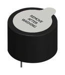 PUI AUDIO AI-2429-TWT-5V-R Transducer, Continuous, 98 dBA, 3 kHz, Through Hole, Internal