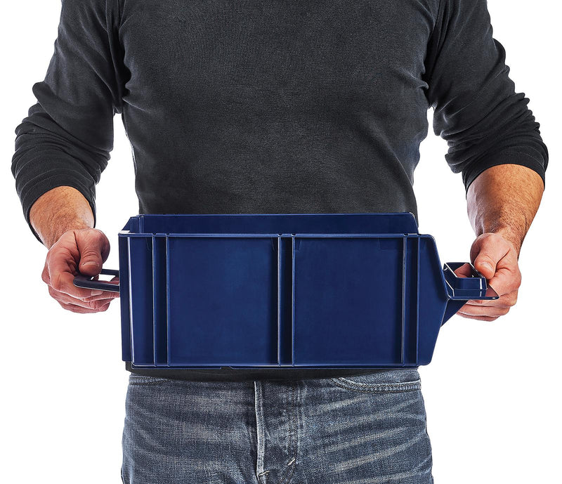 RAACO 136723 Storage Bin, Shelf, Blue, 186mm x 280mm x 375mm, 30kg
