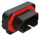 AMPHENOL SINE/TUCHEL AT13-18PB-BM03BK. AUTOMOTIVE CONN, R/A RCPT, 18POS, 13A