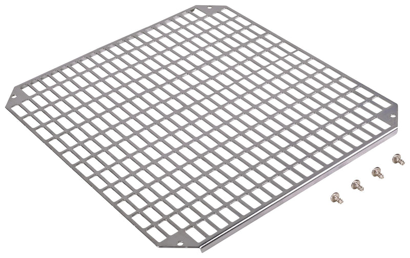 FIBOX MPP ARCA 4040 Plate, Perforated, Mounting, Galvanised Steel