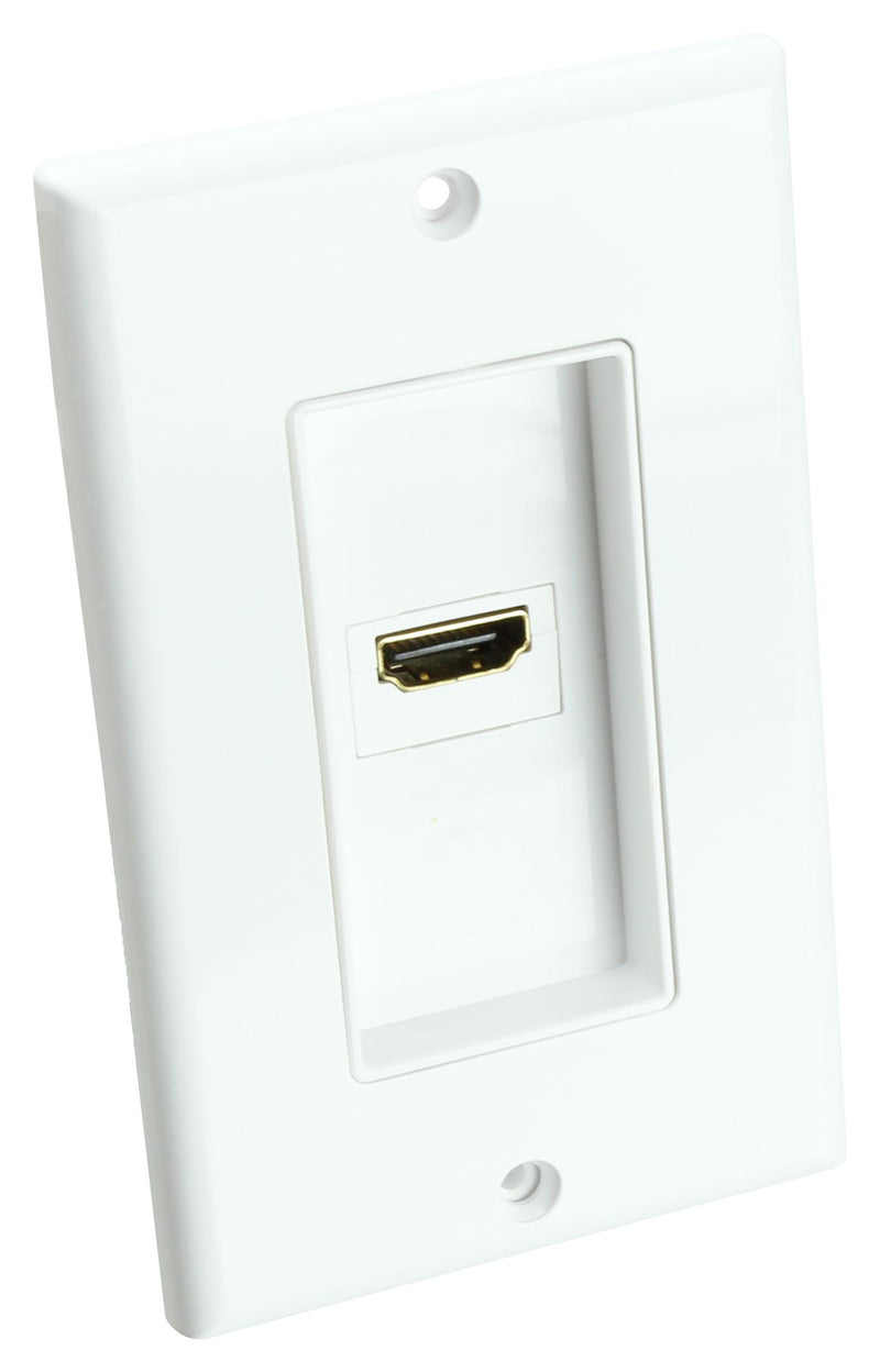 MULTICOMP PRO MP013612 HDMI WALL PLATE, SINGLE, 0.5A, 300VDC