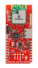 MICROCHIP EV65D15A Add On Board, RNBD350PE-I100, Plug-and-Play Bluetooth Low Energy