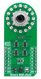 MIKROELEKTRONIKA MIKROE-6067 Add-On Board, Rotary RGB Click, WS2812B-2020, EC12D1564402, RGB LED, High-Quality Rotary Encoder