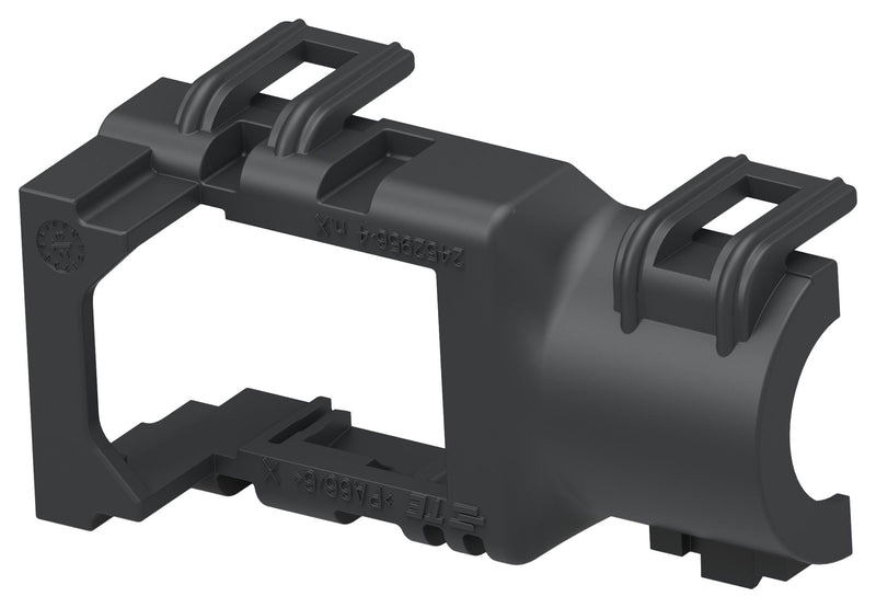 TE CONNECTIVITY 2452956-4 Connector Accessory, 1Pos, 180Deg, Window, Backshell