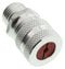 HUBBELL WIRING DEVICES SHC1021 CORD GRIP CONNECTOR, ALUMINIUM, 0.5 IN/12.7MM, ID 0.25IN/6.35MM