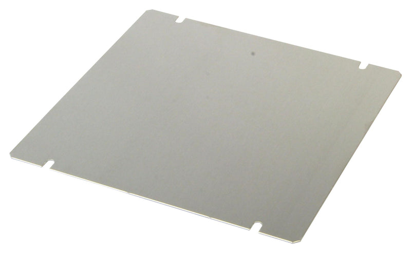 HAMMOND 1434-77 Bottom Plate, 7"x7", Aluminium, Natural, 1444-772 Chassis Enclosures