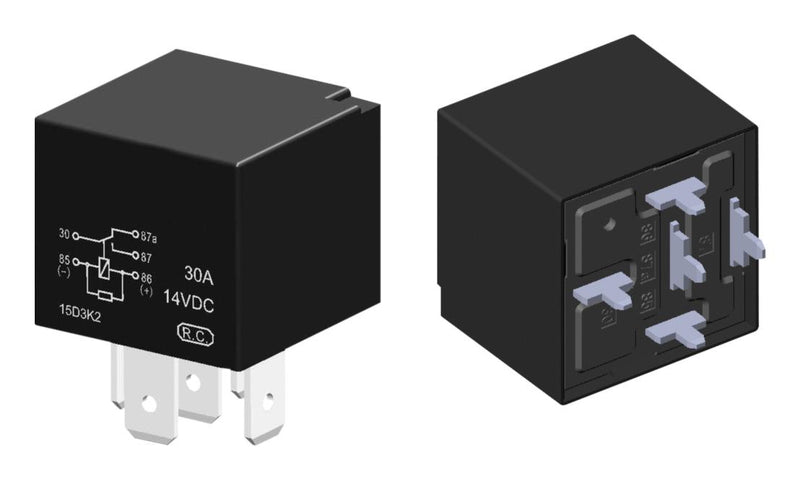 MULTICOMP PRO MPCMA36-S-DC12V-A Automotive Relay, Sealed, 12 VDC, 40 A, SPST-NO, Through Hole, Quick Connect, MP Automotive Relays