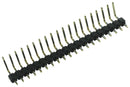 Multicomp PRO MC34763 MC34763 Pin Header Board-to-Board 2.54 mm 1 Rows 20 Contacts Through Hole Right Angle MC34