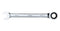 Wiha 44654 44654 Spanner Combination Ring Ratchet Open-End 13 mm x AF Size