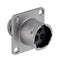 SOURIAU-SUNBANK / EATON UT0X0103P Circular Connector, Circular Industrial, UT0X Series, Wall Mount Receptacle, 3 Contacts