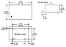 XP POWER JTE0624D24 Isolated Through Hole DC/DC Converter, 4:1 Input, ITE, DIP, 4:1, 6 W, 2 Output, 24 V