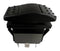 MULTICOMP PRO MPX5-174ANN-NABB-1NN-S Rocker Switch, IP67, On-Off-(On), SPDT, Non Illuminated, Panel, Snap-In, Black