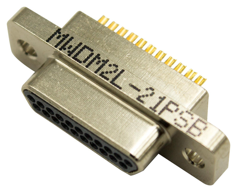 GLENAIR MWDM2L-51PSB D Sub Connector, Micro D, Plug, MWDM, 51 Contacts, Solder Cup