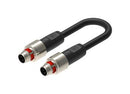 LUMBERG AUTOMATION RP12M-MSSV4D-RP12M-MSSV4D-0508-0100 Sensor Cable, Railway Push Pull, D Code, M12 Plug, M12 Plug, 4 Positions, 1 m, 3.3 ft 935302005