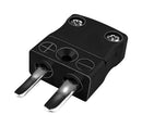 LABFACILITY IM-J-M (PACK OF 10) Thermocouple Connector, Plug, Miniature, Type J, Black, IEC, Pack of 10 XF-2844-FAR