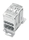 FINDER 9D.01.5.080.0304 Panel Mount Barrier Terminal Block, 80 A, 1.5 kV, 3, Screw, 6 AWG