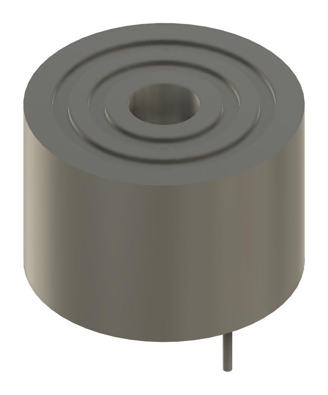 PUI AUDIO AI-2435-TT-HT Transducer, Continuous, 100 dBA, 3.5 kHz, Through Hole