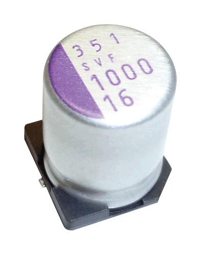 Panasonic 16SVPK100M 16SVPK100M Polymer Aluminium Electrolytic Capacitor 100 &Acirc;&micro;F 16 V Radial Can - SMD 0.027 ohm