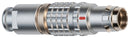LEMO FGG.2T.310.CLAC85Z Circular Connector, 2T Series, Cable Mount Plug, 10 Contacts, Solder Pin, Push-Pull