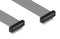 SAMTEC FFMD-20-D-08.00-01 Ribbon Cable, IDC Plug to IDC Plug, 40 Ways, 8 ", 203.2 mm, 1.27 mm, Tiger Eye FFMD Series