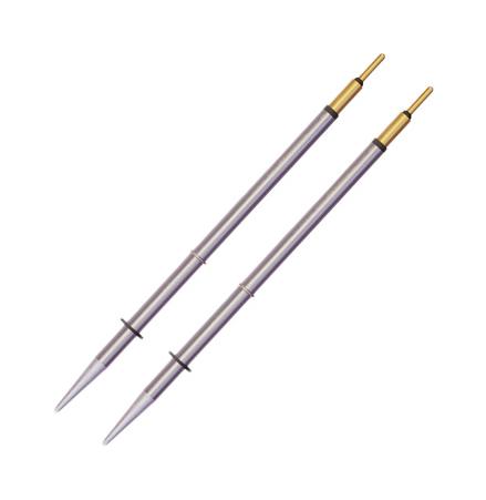 METCAL MFT-7CH9008 Solder Tip Cartridge, MX-H10-MFT & CV-H10-MFT Tweezers Handpieces, Chisel, 0.8 x 9mm, MicroFine 700