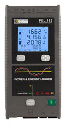 CHAUVIN ARNOUX PEL113 Data Logger, w/o Current Sensor, Energy, Power, 6 Channel, 128 Samples/Cycle