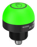 BANNER ENGINEERING K50PTKQ Touch Button Switch, Latching / Momentary, Normally Open / Normally Closed, 18 to 30 VDC, RGB