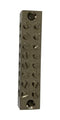MULTICOMP PRO MP014998 Panel Mount Barrier Terminal Block, Brass, Nickel Plated, 2 Row, 16 Ways, 8.5 mm