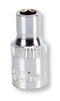 MULTICOMP PRO MP14-CRV05 Socket, Hex, 5mm, 1/4" Drive Size, Chrome Vanadium, DIN3120