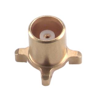 HUBER+SUHNER 82"MCX-S50-0-29/111"NM RF / Coaxial Connector, MCX Coaxial, Straight Jack, Surface Mount Vertical, 50 ohm
