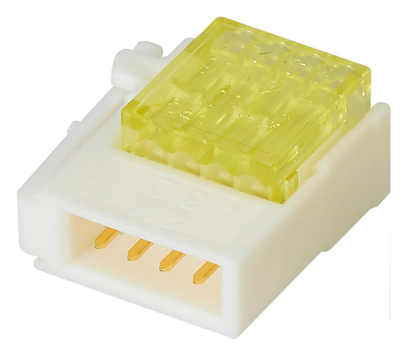 3M 37A04-D162-W00 MB IDC Connector, 26-20 AWG, IDC Plug, Male, 2 mm, 1 Row, 4 Contacts, Cable Mount