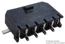 MOLEX 43650-0412 Pin Header, Power, 3 mm, 1 Rows, 4 Contacts, Surface Mount Right Angle, Micro-Fit 3.0 43650