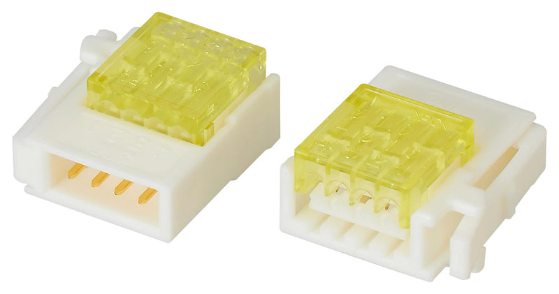 3M 37A04-D162-W00 MB IDC Connector, 26-20 AWG, IDC Plug, Male, 2 mm, 1 Row, 4 Contacts, Cable Mount