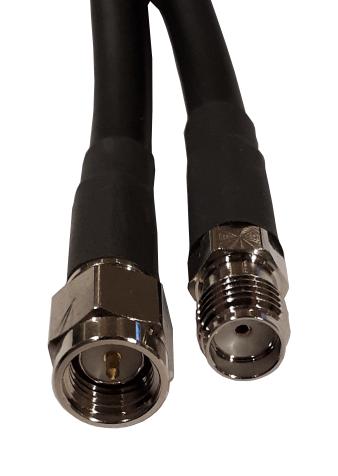 Siretta ASMA300B174L13 ASMA300B174L13 RF / Coaxial Cable Assembly SMA Plug to Jack LLC100 9.8 ft 3 m Black