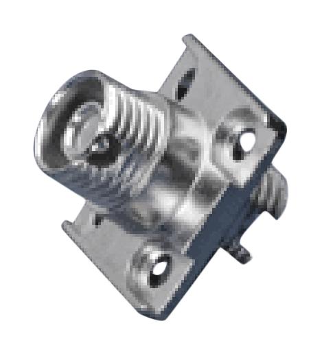 MOLEX 106152-0100 Fiber Optic Adapter, Singlemode, Multimode, FC Jack, FC Jack, Metal Body, Straight Adapter