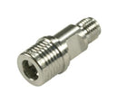 HUBER+SUHNER 33"QMA-SMA-50-1/133"NE RF / Coaxial Adapter, QMA, Plug, SMA, Jack, Straight Adapter, 50 ohm 84014876